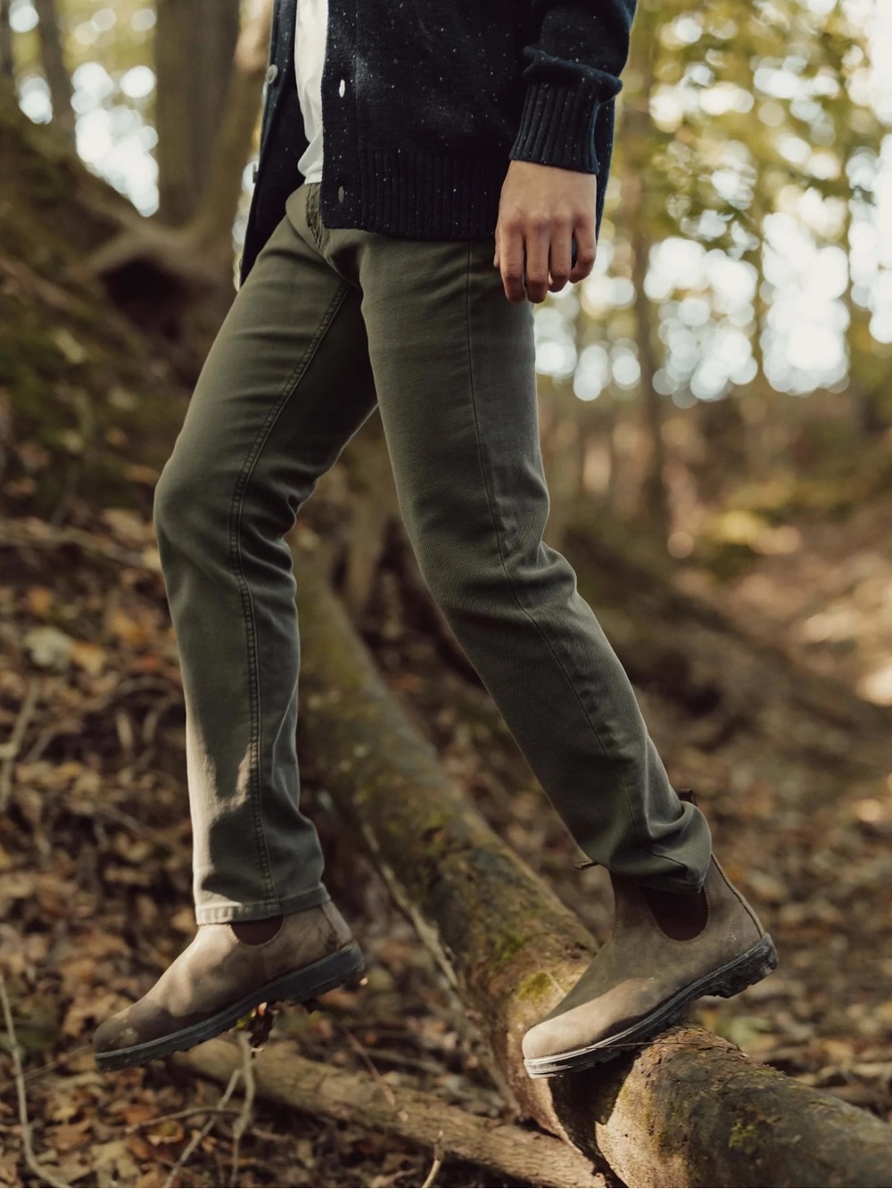 The Normal Brand Comfort Terry Pant Slim Leg Men 32 Moss Green